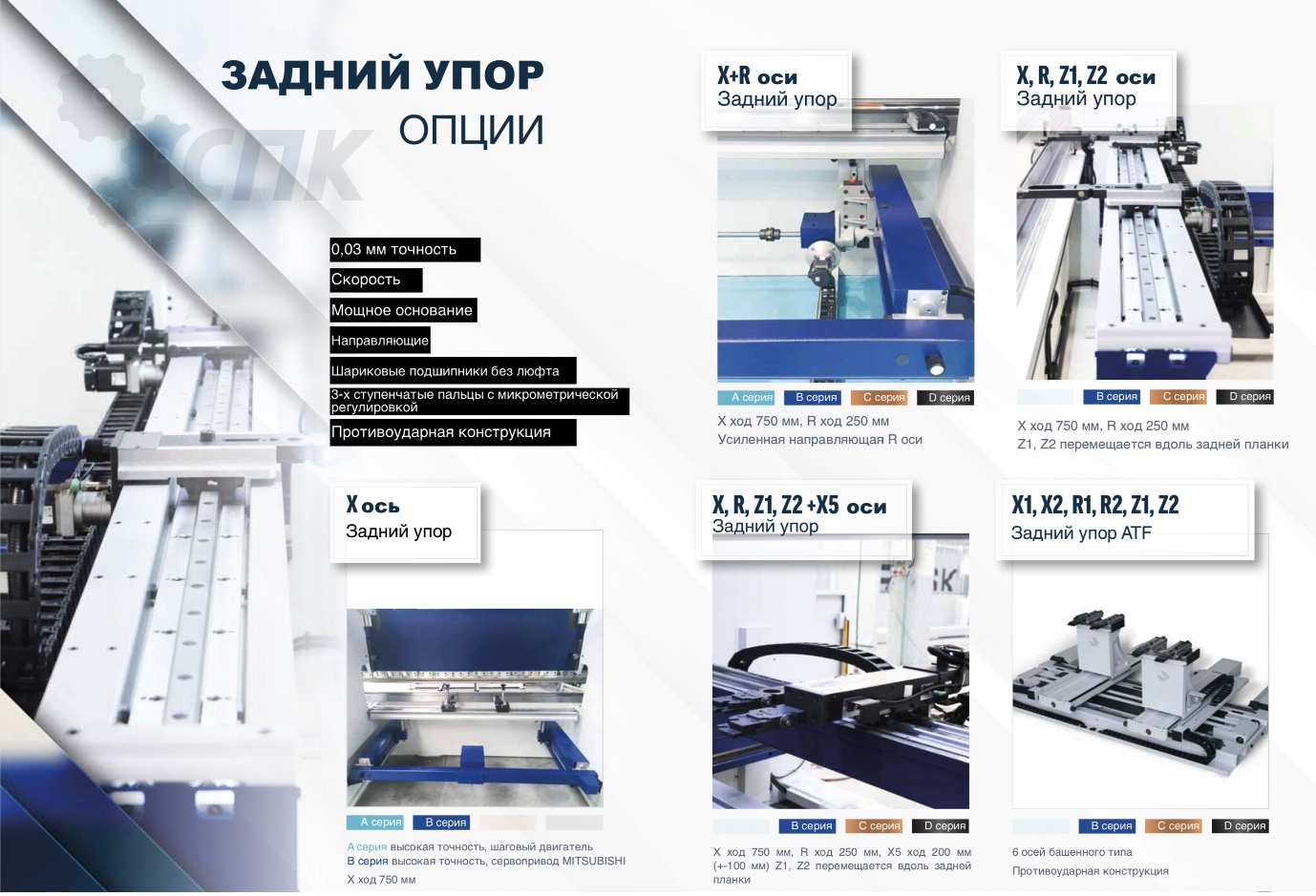 Гидравлический листогибочный пресс MVD C Series