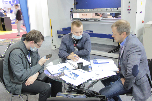 Листогибочные прессы MVD inan на выставке "Металлообработка 2021"