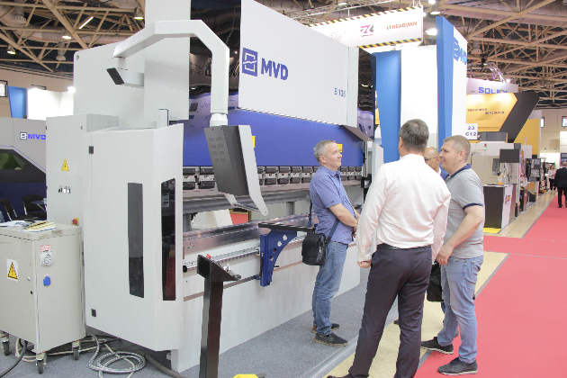 Листогибочные прессы MVD inan на выставке "Металлообработка 2021"