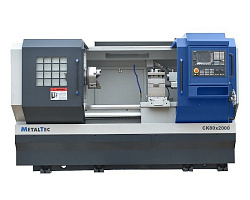 Токарный станок c ЧПУ с прямой станиной MetalTec CK 80х2000