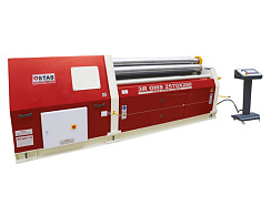 3-х валковые гидравлические вальцы Ostas 3R OHS 2070х420
