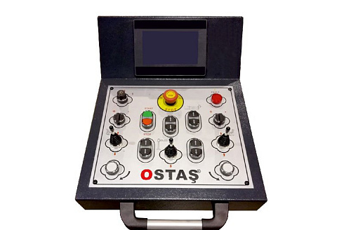 3-х валковые гидравлические вальцы Ostas 3R OHS 4100х550