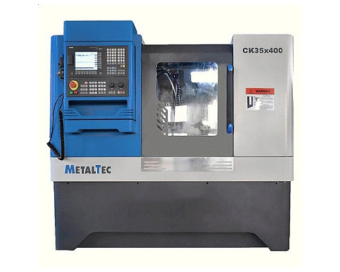 Токарный станок c ЧПУ с горизонтальной станиной MetalTec CK 35x400